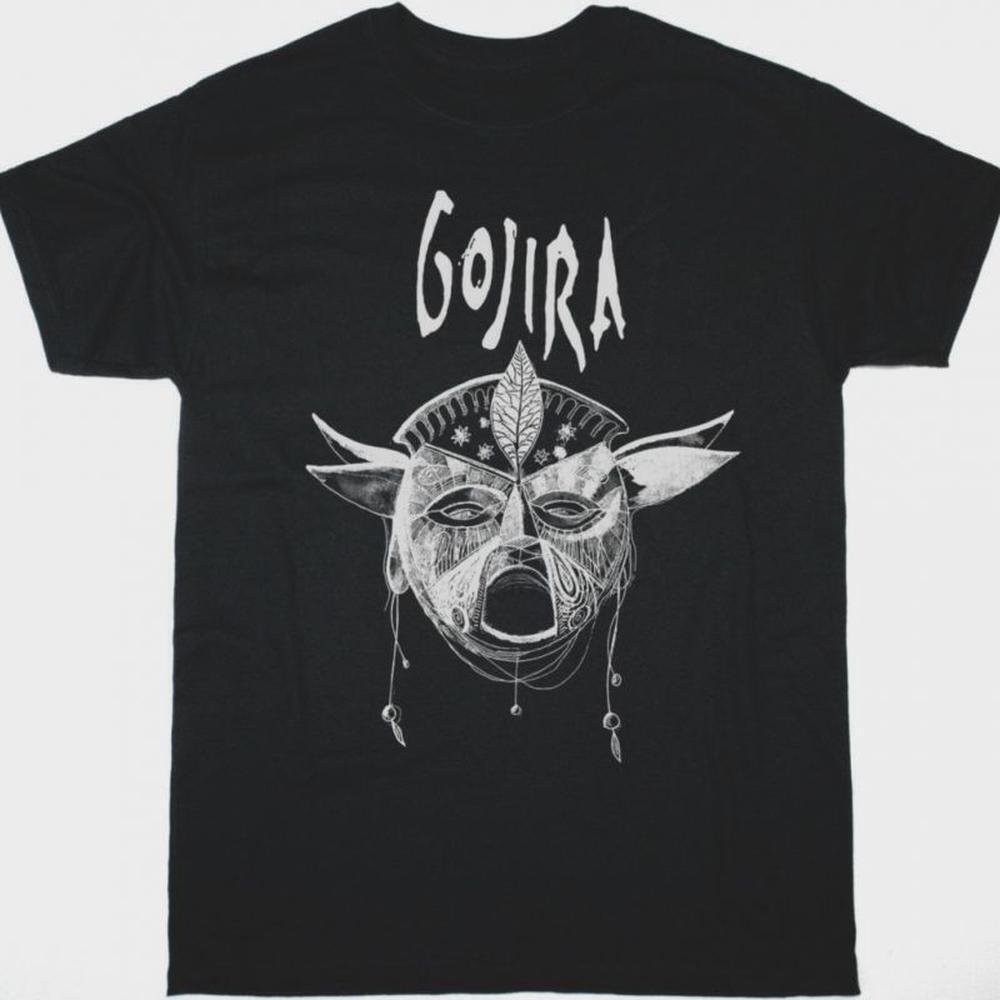 Gojira Mask New Black T Shirt